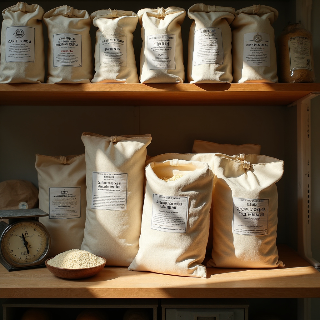 Farine artigianali e ingredienti selezionati per i corsi di panificazione